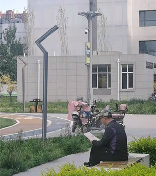 了字形路燈，鋁型材路燈